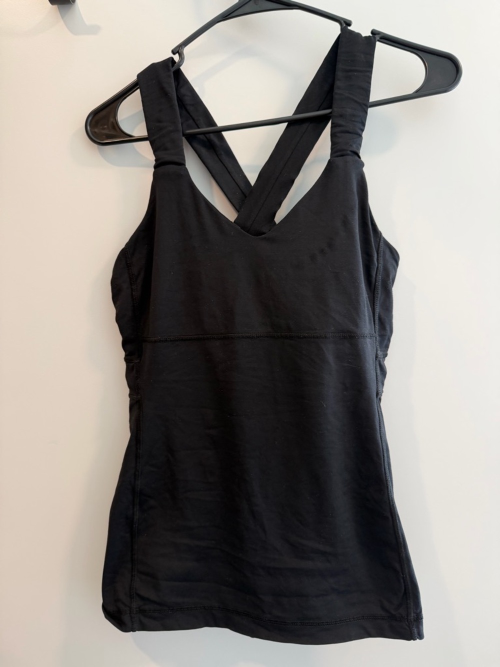 Lululemon Black Crisscross Strappy Tank Top